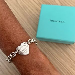 Tiffany & Co Heart Tag Bracelet